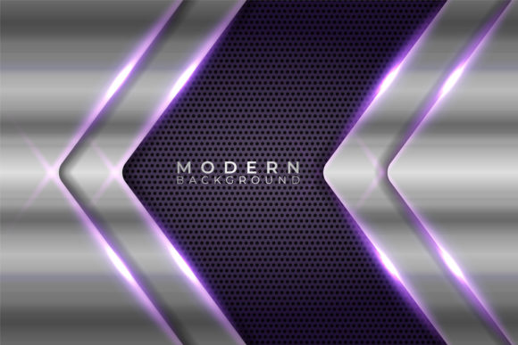 Download Abstract Modern Metallic Background - Metallic background Collection
