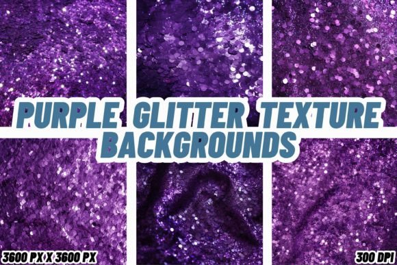 Download Purple Glitter Texture Backgrounds - Premium Bundle