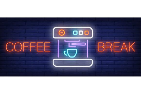 Download Coffee Break Neon Sign. Coffee Maker Mac - Mac Collection
