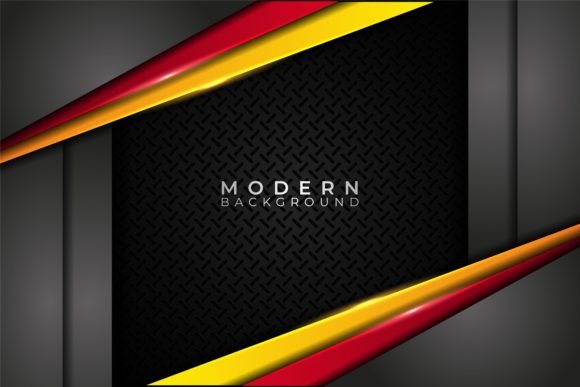 Download Modern Metallic Background Red Yellow - Metallic background Collection